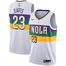 Camiseta nba de Davis New Orleans Blanco